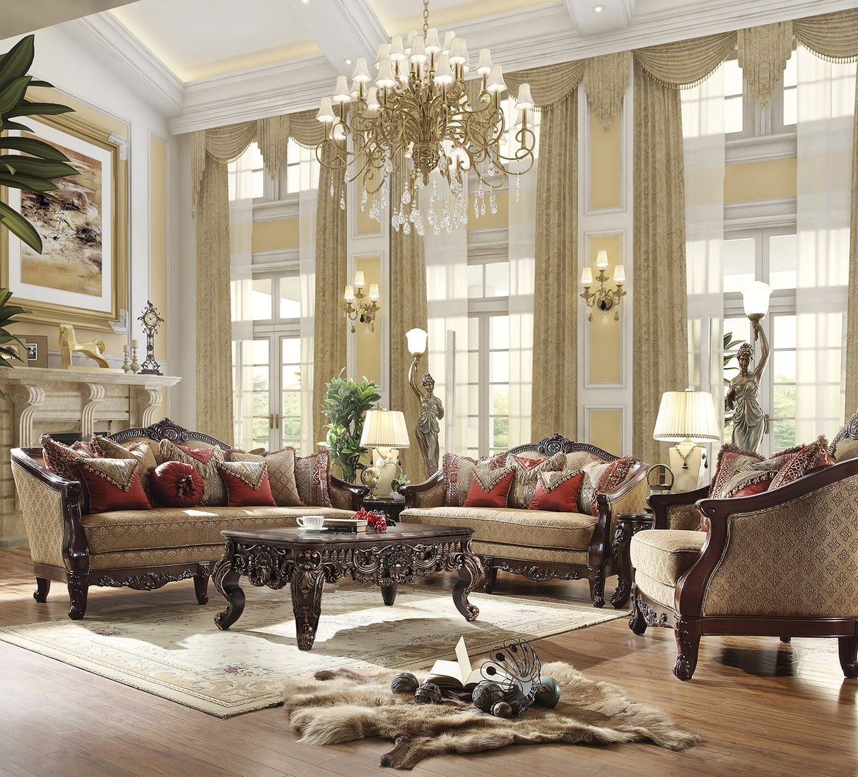 HD-2655 - 3PC SOFA SET