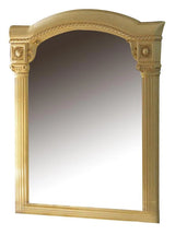 ESF Furniture Aida Mirror in Ivory w/ Gold