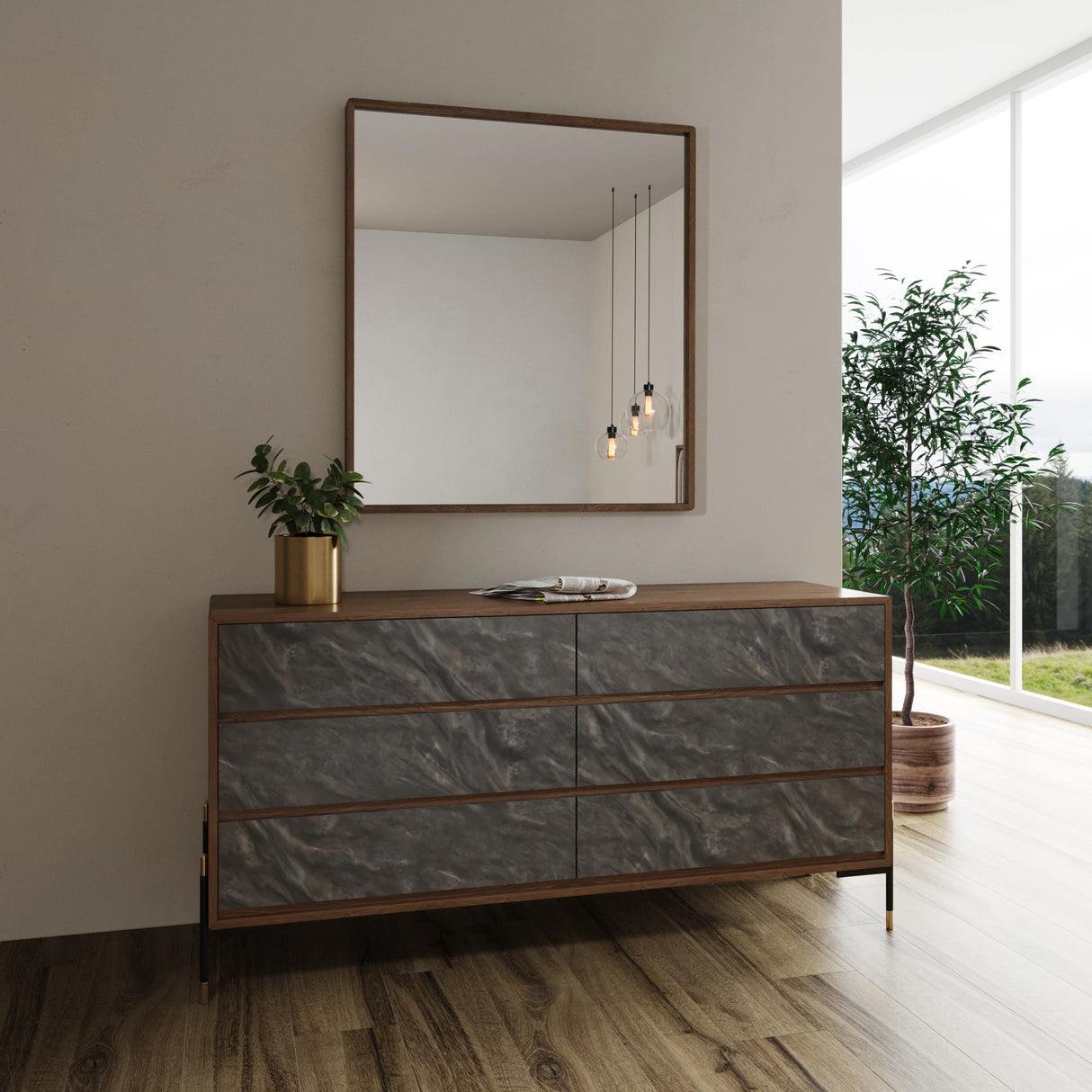 Nova Domus Metcalf Mid-Century Mirror