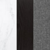 Sherry Rectangular Marble Top Dining Table set