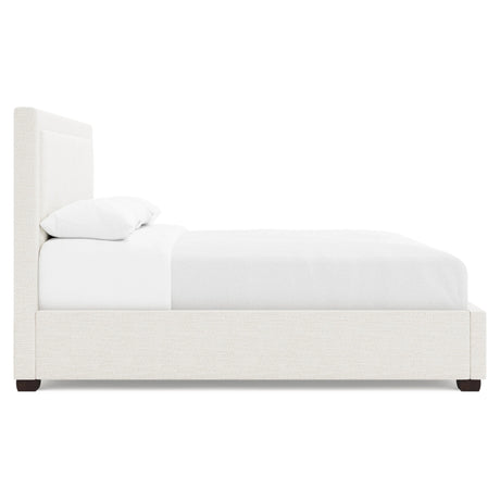 Morgan Fabric Storage Panel Bed Queen (54" H)