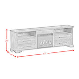 Park Ridge TV Console in Charcoal