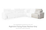 Modmax II Power Reclining Sectional with Chaise and Console