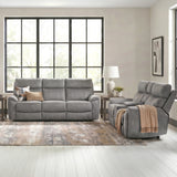 Jackpot P1 Living Room Set in Explore Light Grey