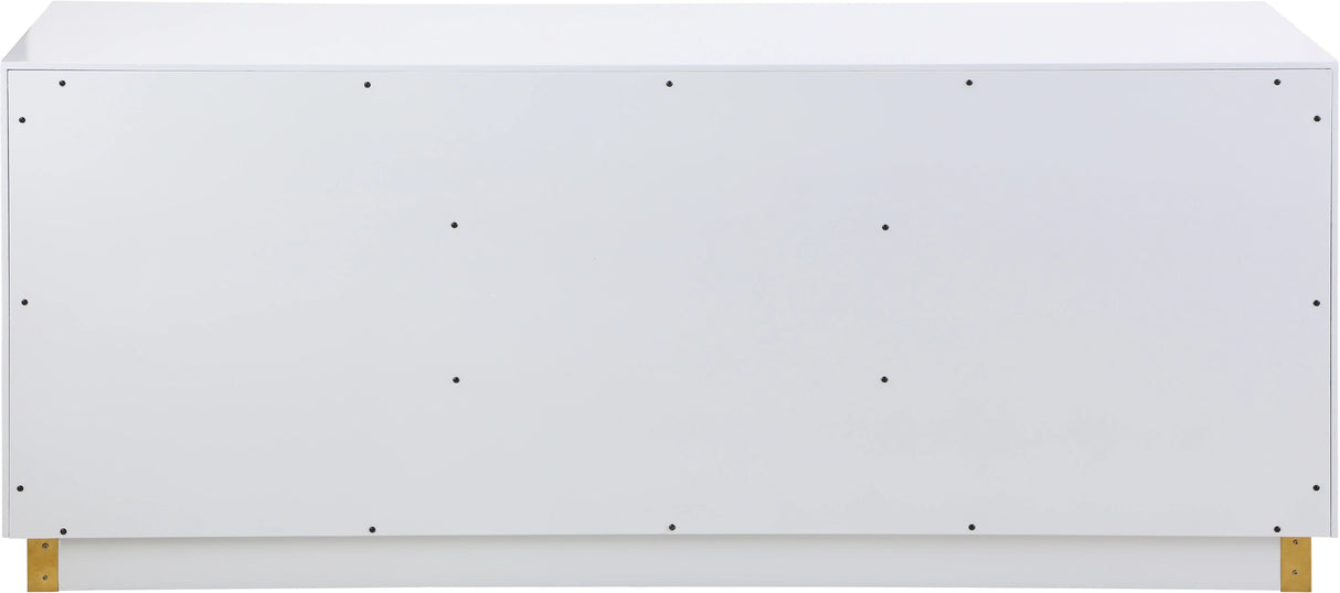 Cosmopolitan White Lacquer Sideboard/Buffet