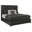 Avery Leather Panel Bed Queen (66.00" H)