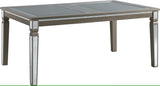 Elements International 14.5 Dining Table in Dark Champagne image
