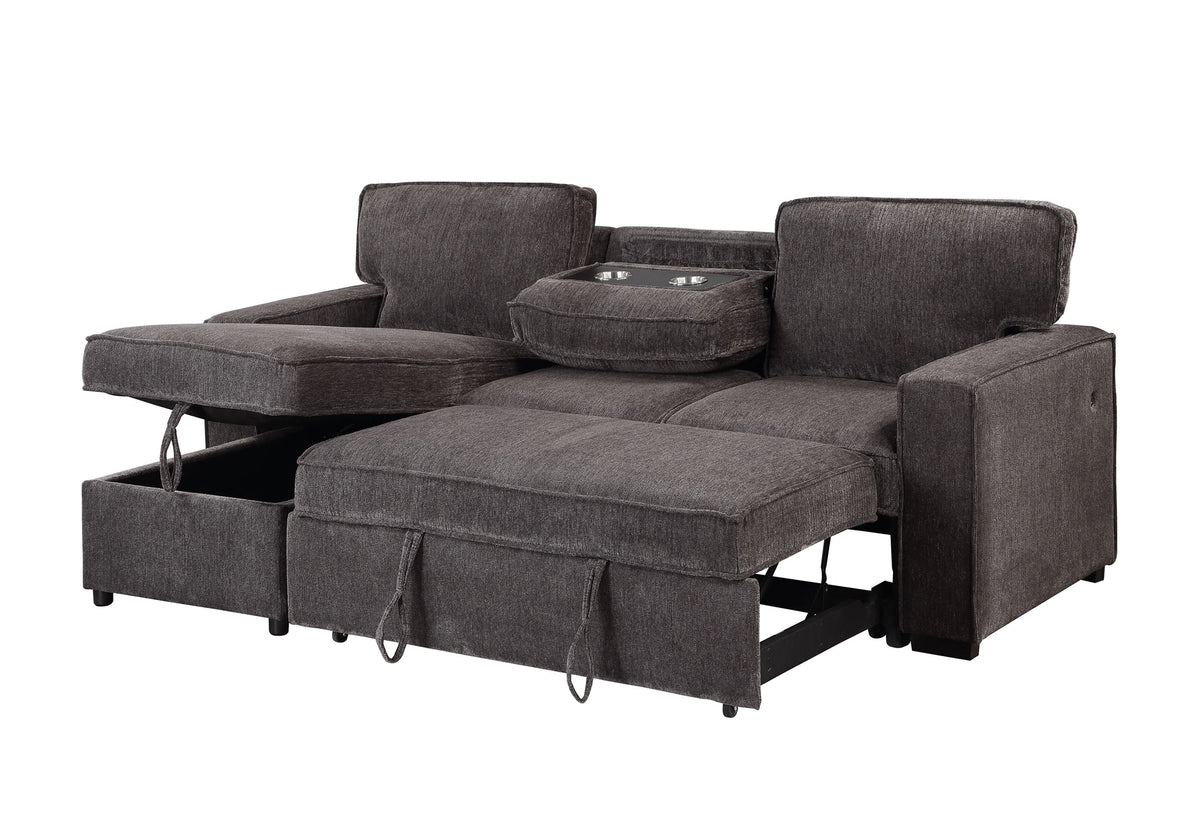 U0203 Reversible Pull Out Sofa Bed