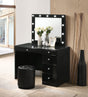 Crown Mark Furniture Morgan Vanity in Black B4851BK image