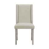 Eleanor Dining Side Chair with Heirloom Fabric in White (2 Per Carton)