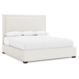 Morgan Fabric Storage Panel Bed King (64" H)