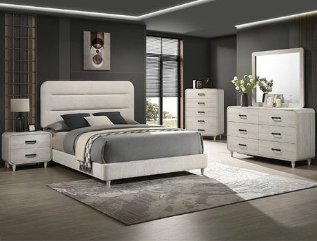 Nyomi Queen Bed . White image
