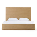 Santa Monica - Modern Natural Oak Bed
