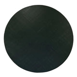 Elements International Britton Mary Dining Table in Charcoal