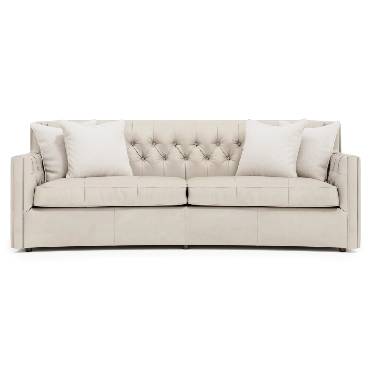 Candace Leather Sofa Without Nails