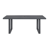 Playa Dining Table - Dark Grey
