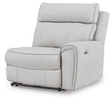 Social Pointe Reclining Sectional with Storage Consoles