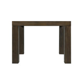 Grady 6PC Dining Set (72" Table + 4 Chairs + Bench) in Brown