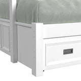 Hampton Kids Over Bunk with Staircase and Trundle Bedroom Set
