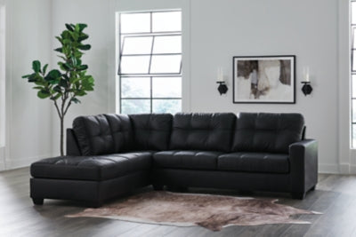 Barlin Mills Sectional with Chaise - galleria furniture outlet