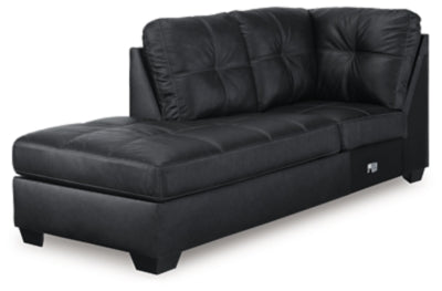 Barlin Mills Sectional with Chaise - galleria furniture outlet