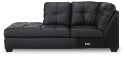Barlin Mills Sectional with Chaise - galleria furniture outlet