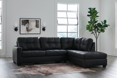 Barlin Mills Sectional with Chaise - galleria furniture outlet