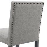 Seneca Counter Side Chair with Grey Fabric (2 Per Carton)