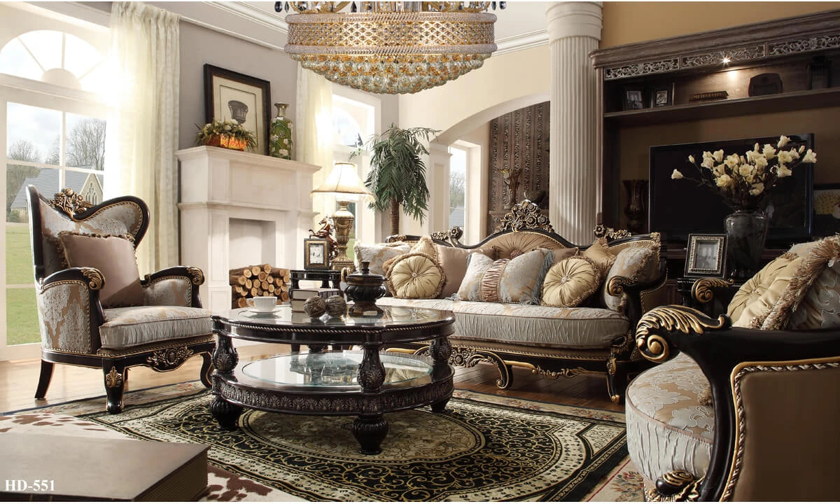 HD-551 - 3PC SOFA SET