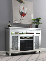 Melinda Bar Cabinet with LED Lighting
