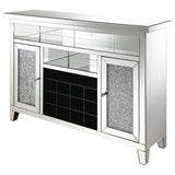 Melinda Bar Cabinet with LED Lighting