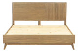Claire - Contemporary Walnut Bed