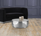 Jazzy Silver Coffee Table - galleria furniture outlet