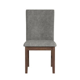 Santa Barbara Dining Side Chair with Fabric in Walnut (2 Per Carton)