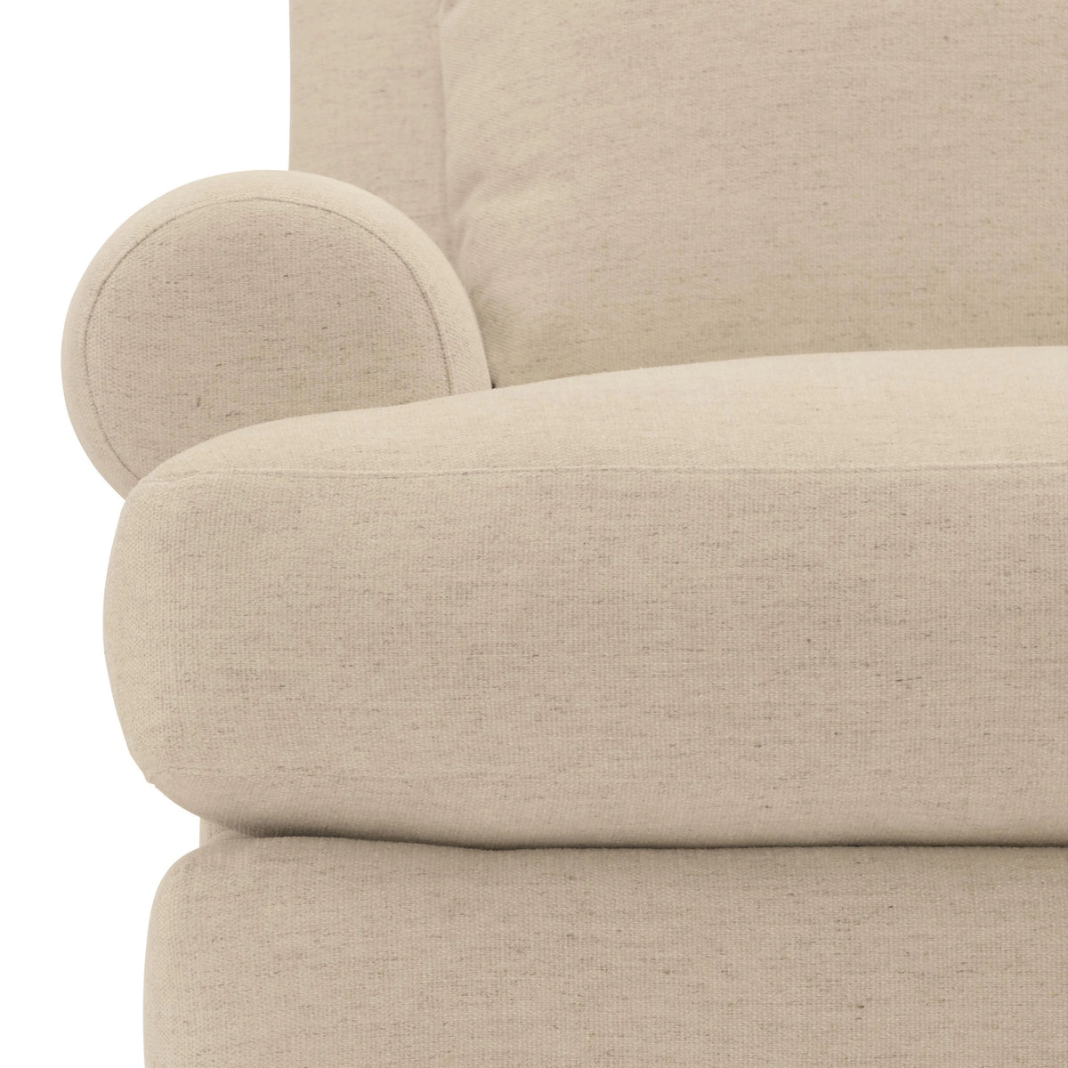 Isabella Fabric Chair Without Pillows