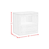 Rosalie Nightstand with USB & LED