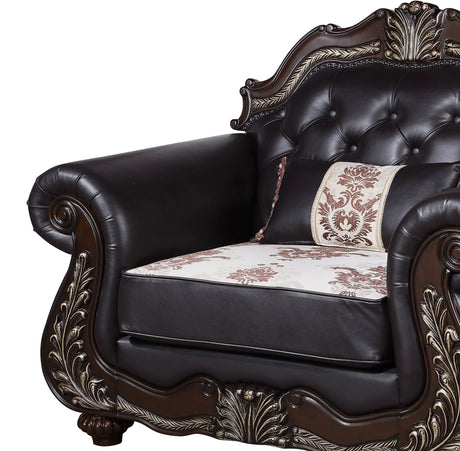 Maximus Chair Seat Cushion & Frame, Arms, And Throw Pillow