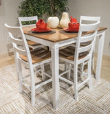 Gesthaven Counter Height Dining Table and 4 Barstools (Set of 5)