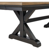Montrose Dining Set in Espresso and Brown