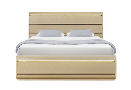 Genesis Gold Bed with LED