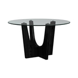 Oregon 5PC Dining Set in Black