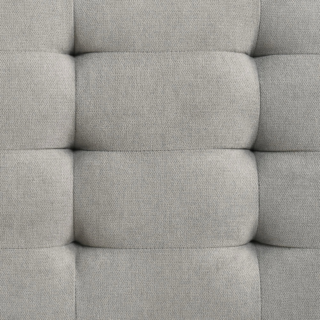 Malibu Bench with Grey Fabric in Walnut