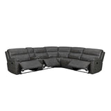 Camaro 6PC Sectional Set in Nugget Grey