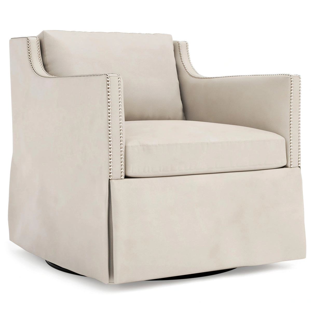 Delaney Leather Swivel Chair