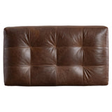 Nest Leather Ottoman