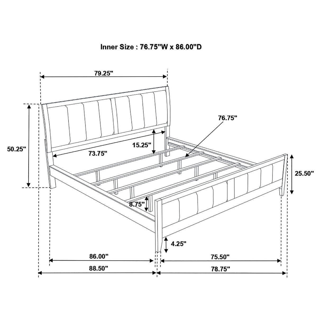 Carlton Panel Bed