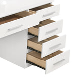 Felicity Makeup Vanity Table with LED Mirror