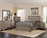 Kauffman Panel Platform Storage Bed