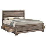 Kauffman Panel Platform Storage Bed