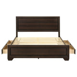 Kauffman Panel Platform Storage Bed